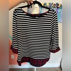 Market & Spruce two tone blouse